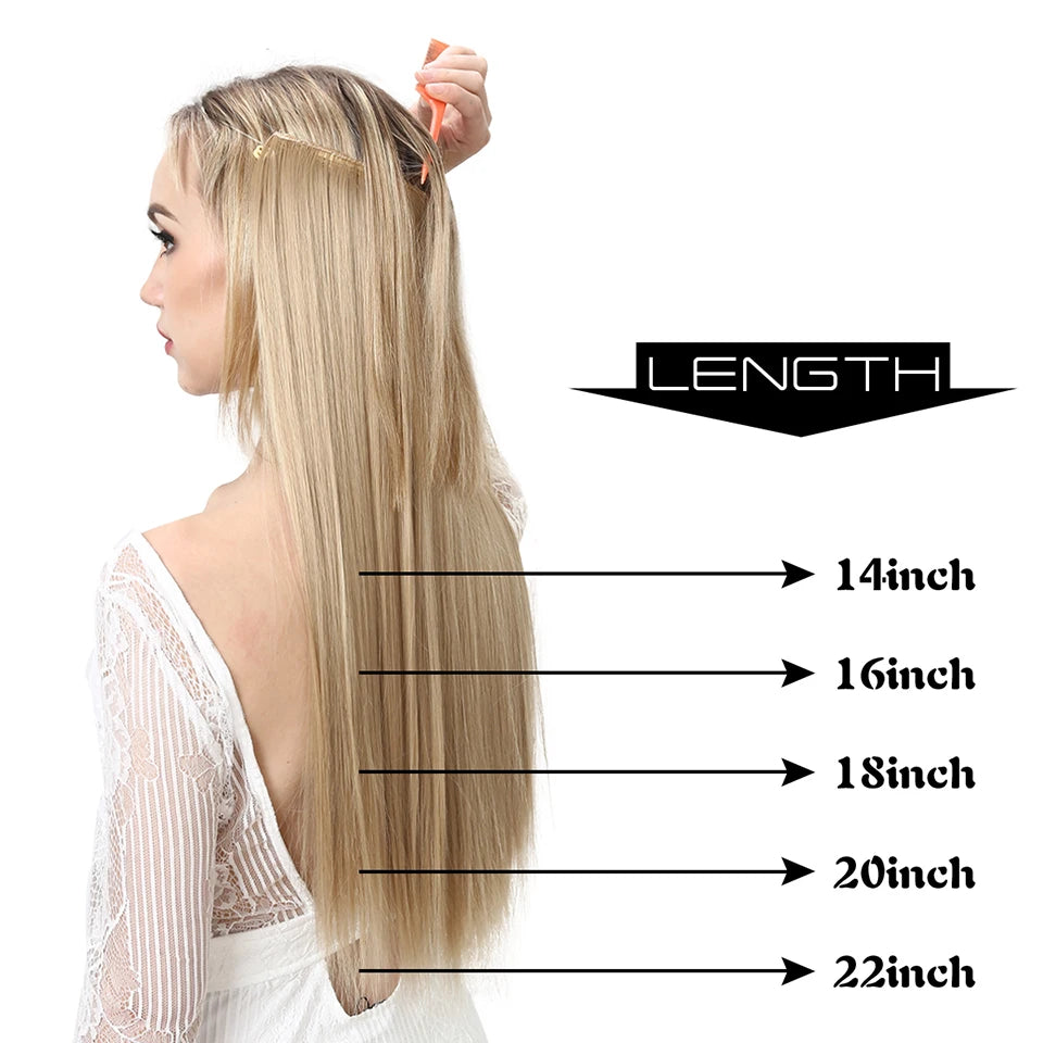 SARLA Halo Invisible Wire Synthetic Hair Extension-No Clip image 20