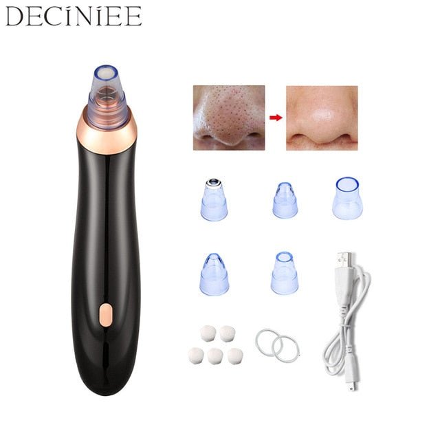 Face Acne Black Dot Pimple Blackhead Remover | Electric Microcrystalline Blackhead Vacuum Skin Care Machine image 11
