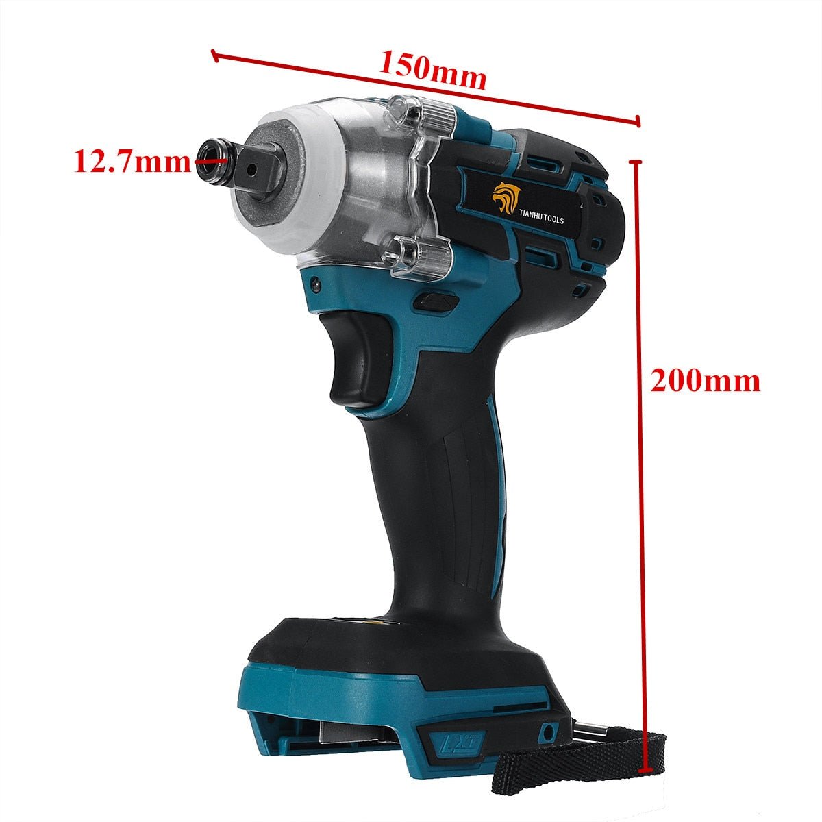 18V Rechargeable Electric Cordless Brushless Impact Wrench Power Tool image 3