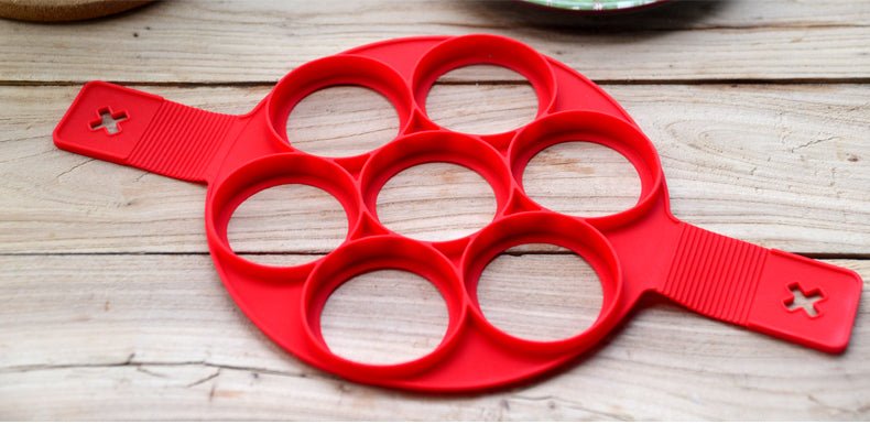 1Pcs Non Stick Silicone Fantastic Egg Pancake Maker image 2