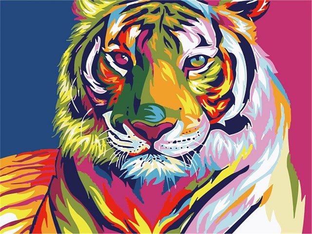 Oil Painting By Numbers Canvas Pictures Set Animals 50x40cm - SZGD632, 50X40cm No Frame image