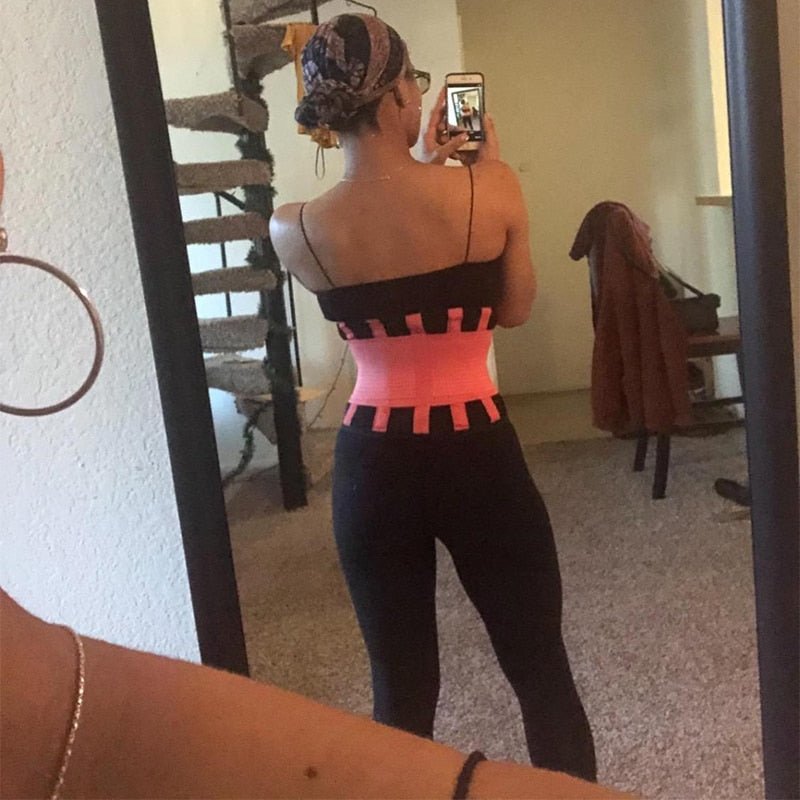 Womens Cincher Trimmer Tummy Slimming Belt Body Waist Trainer Postpartum Corset Shaper image 3