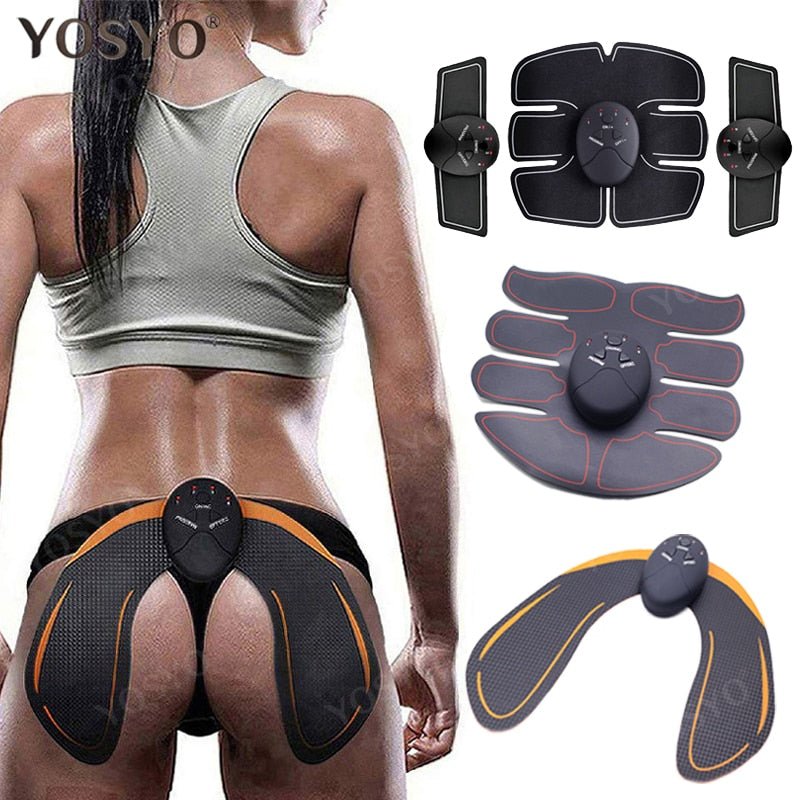 EMS Wireless Muscle Stimulator – Hip Trainer, Abdominal ABS Fitness Slimming Massager & Buttock Toner image 1