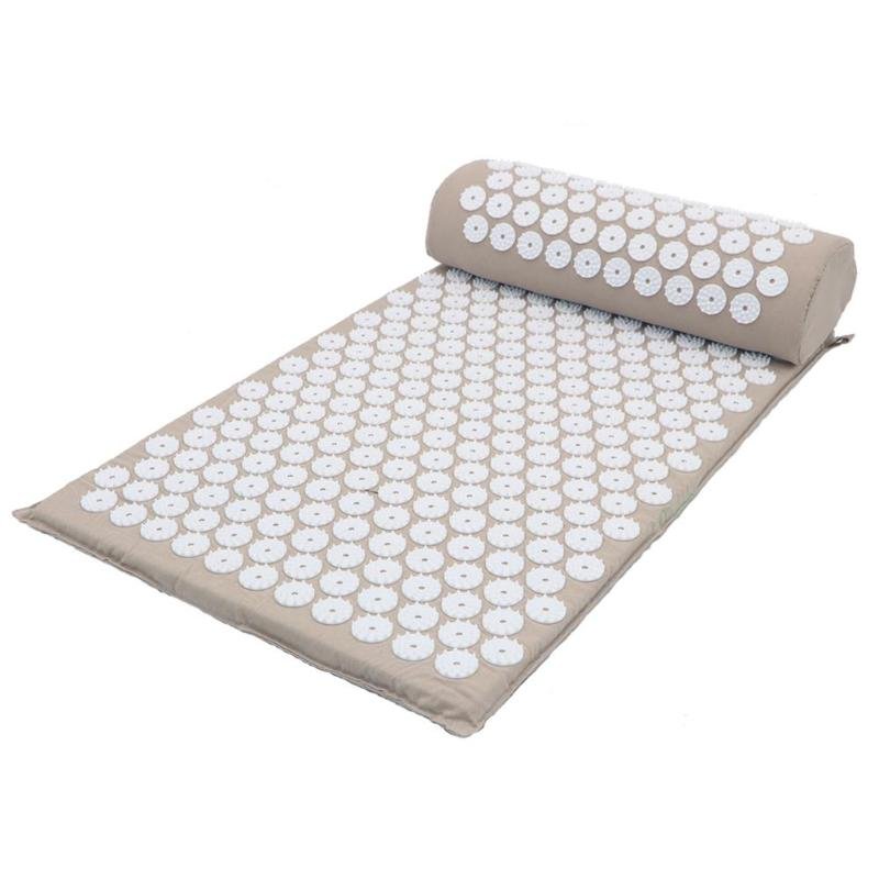 Acupressure Massage Yoga Mat with Pillow – Relaxation, Pain Relief, and Stress Reduction Set image 36
