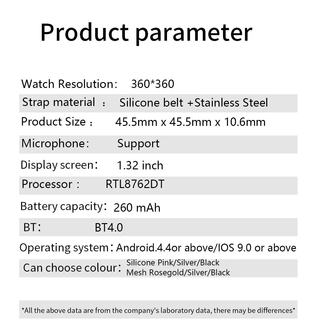 IP68 Bluetooth Call Smart Watch | Women Custom Dial Watches | Men Sport Fitness Tracker Heart Rate Smartwatch For Android IOS image 21