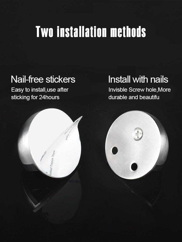 Stainless Steel Rubber Magnetic Door Stopper image 14