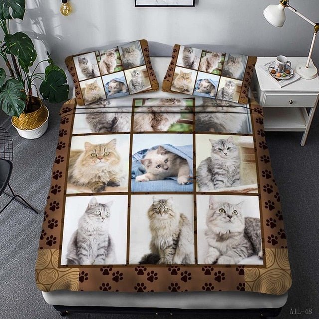 3D Double Increase Comfort Customized Duvet Bedding Set image 9