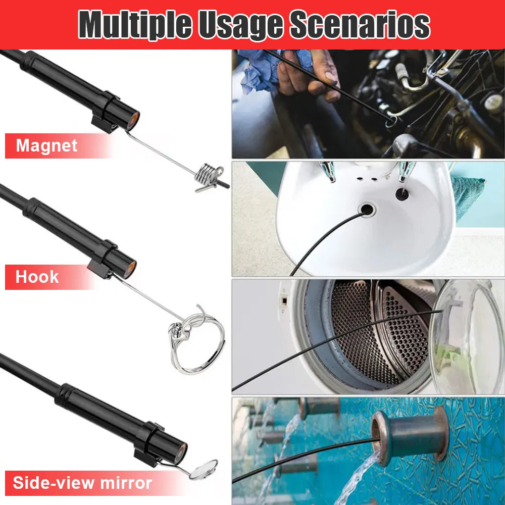 Endoscope USB Android Endoscope Camera Waterproof Inspection Borescope Flexible Camera 5.5mm 7mm for Android PC Notebook 6LED image 24