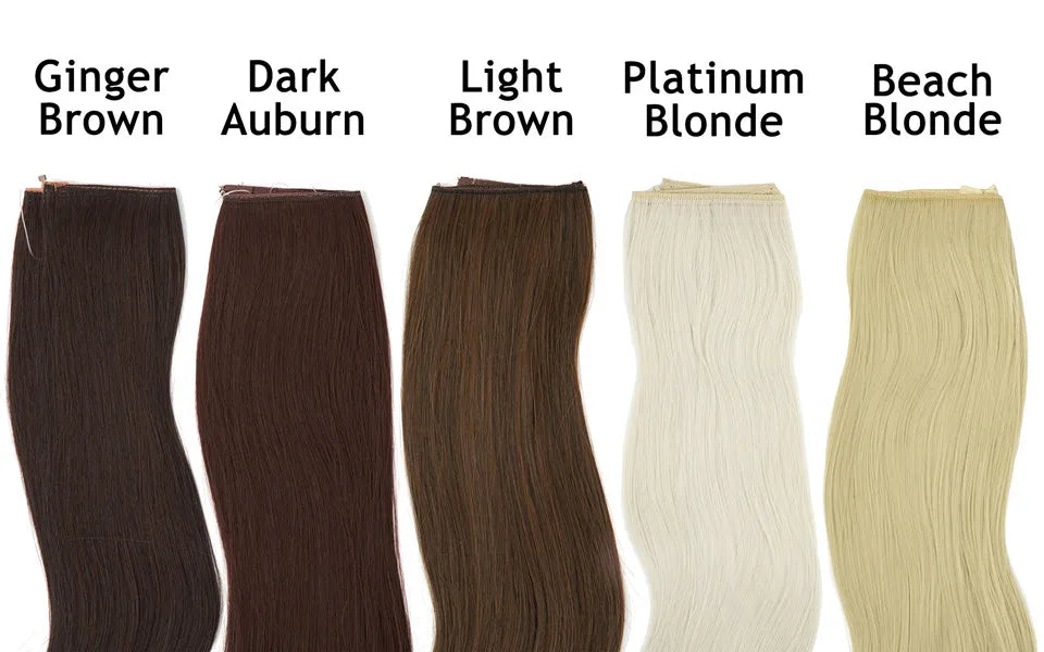 SARLA Halo Invisible Wire Synthetic Hair Extension-No Clip image 13
