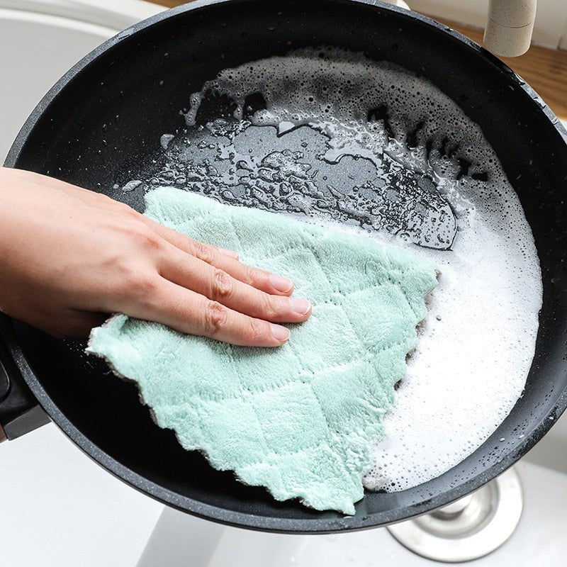 Super Absorbent Microfiber Kitchen Cleaning Towel image 3