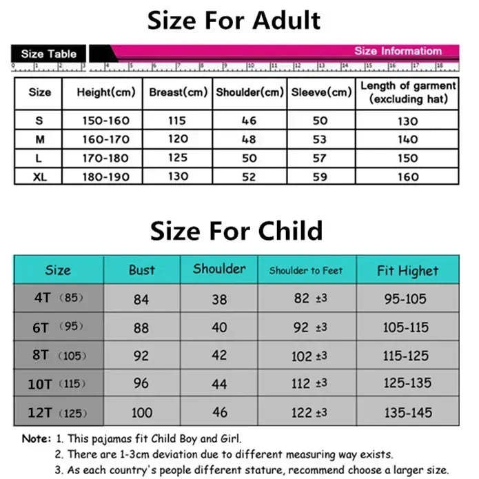 Unisex Animal Onesies for Adults | Unicorn, Lion, Panda, Cat Kigurumi Pajamas & Winter Sleepwear image 24