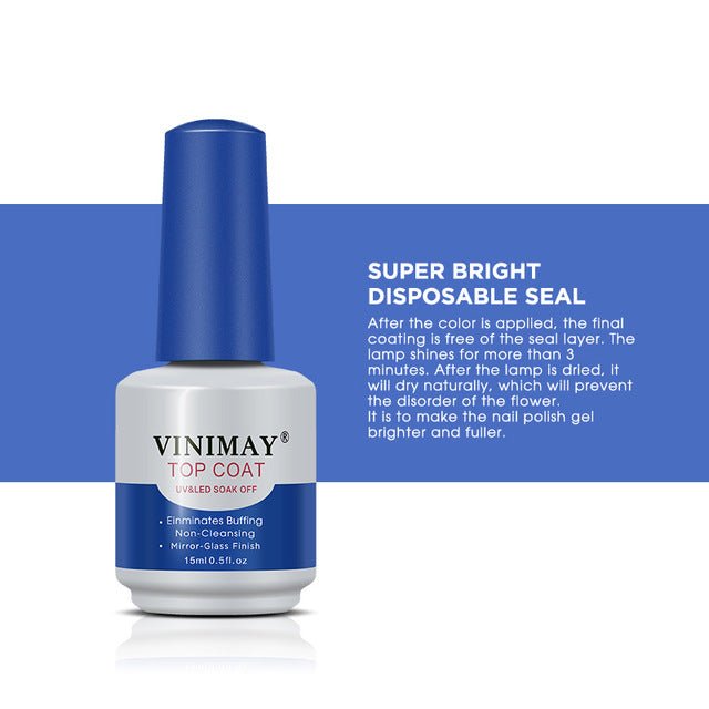 VINIMAY Magic Nail Gel Polish Remover - Top Coat image