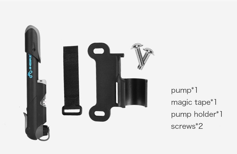 INBIKE Portable Mini Hand Pump Bicycle Cycling Air Pump image 18