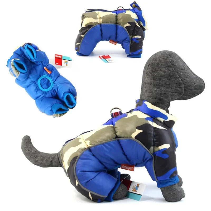 Winter Dog Clothes | Warm Cotton Apparel for Small Dogs image 4