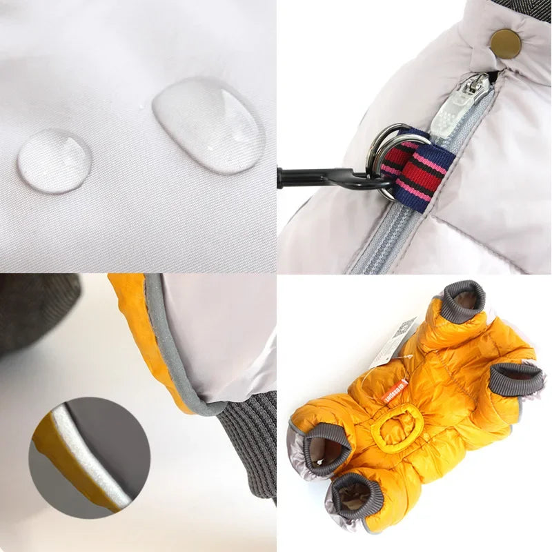 Winter Dog Clothes | Warm Cotton Apparel for Small Dogs image 3