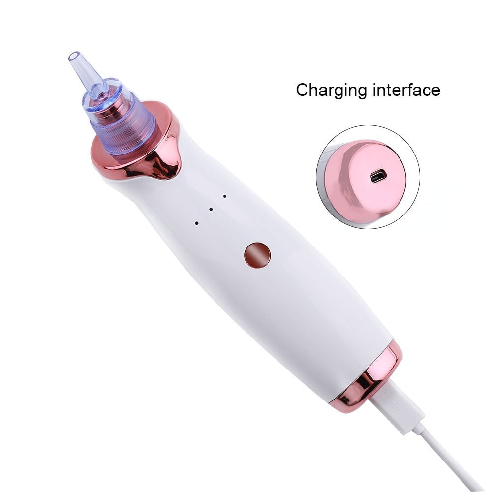 Electric Acne Remover | Blackhead Vacuum Extractor Tool | Black Spots Pore Cleaner image 8