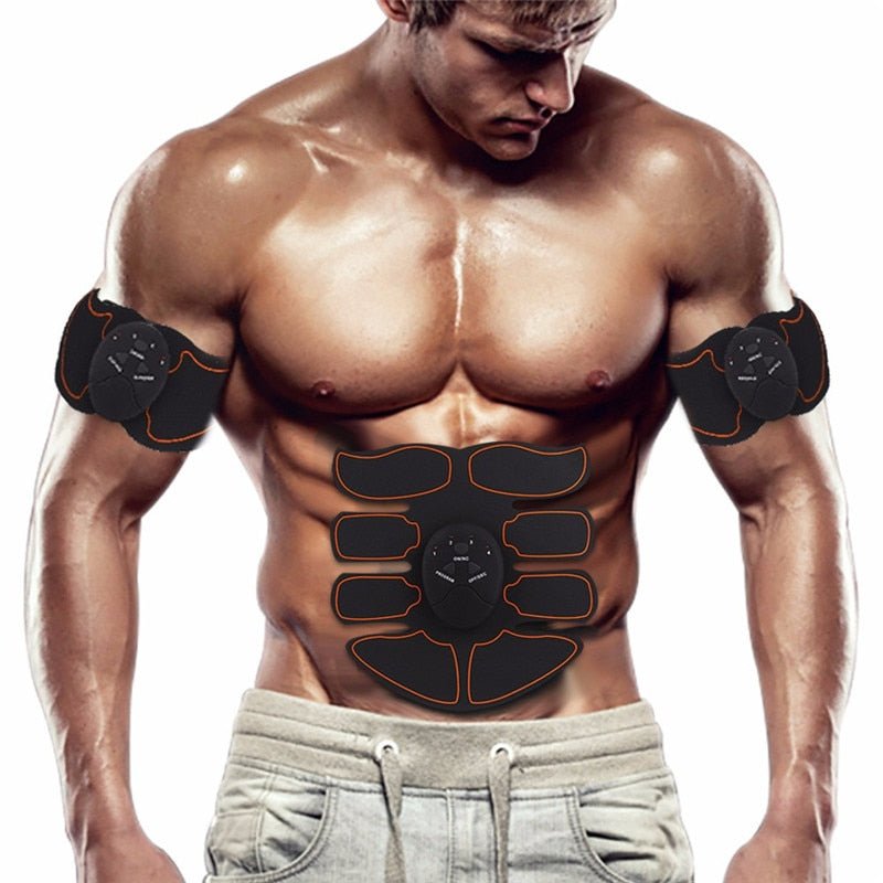 Smart EMS Electric Pulse Treatment Massager | Home Fitness Abdominal Muscle Stimulator image 3