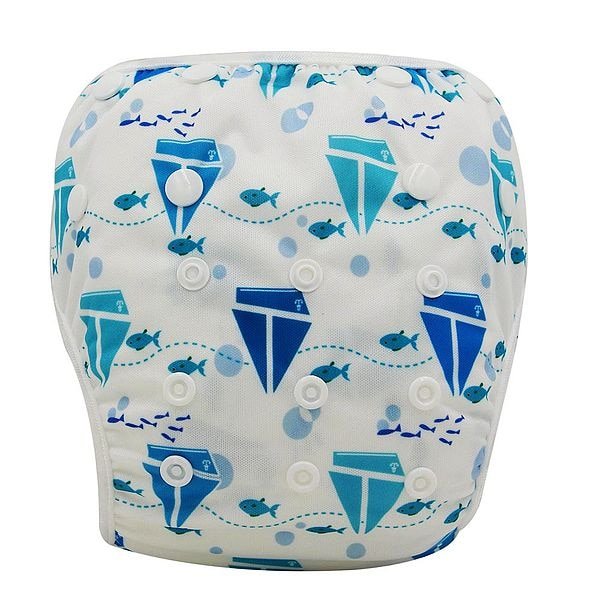 Eco-Friendly Reusable Baby Swim Diapers image 2