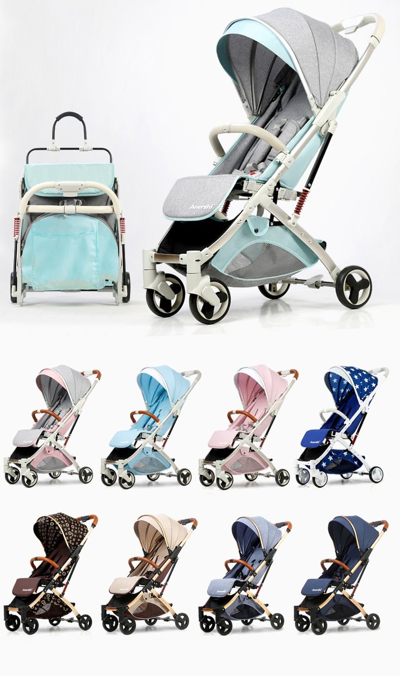 Babyfond 5.8 kg Portable Light Carriage Newborn Baby Stroller image 1