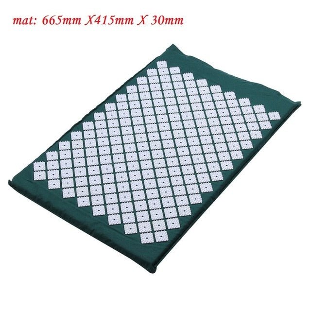Acupressure Massage Yoga Mat with Pillow – Relaxation, Pain Relief, and Stress Reduction Set image 15