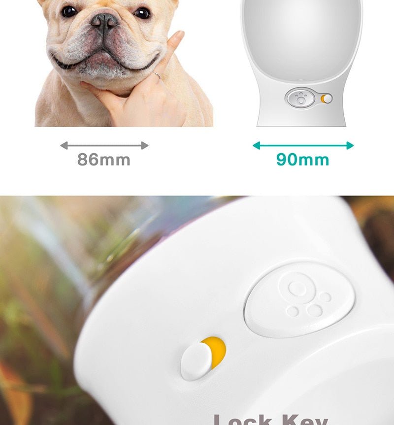 Portable Dog Water Bottle | Puppy Cat Drinking Bowl | Portable Pet Water Bottle image 13