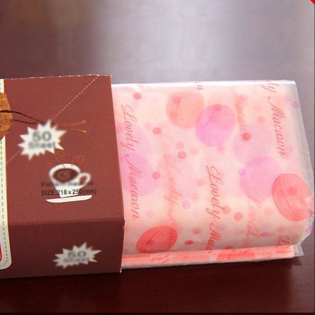 50Pcs/Lot Wax Food Grade Paper | Paper Food Wrappers image 50