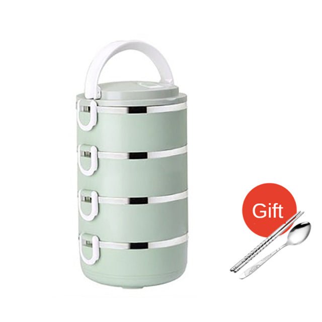 Stainless Steel Thermal Food Storage Lunch Box image 0