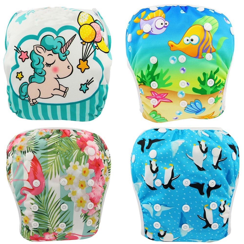 Eco-Friendly Reusable Baby Swim Diapers image 0