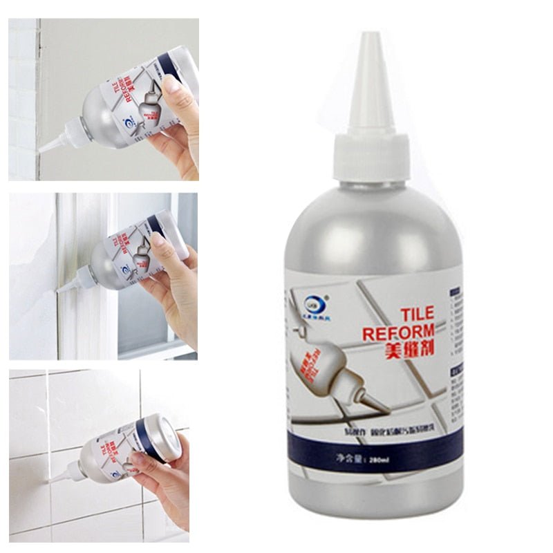 Tile Gap Refill Agent |Tiles Reform Coating Mold Cleaner |Tile Sealer Repair Glue image 15