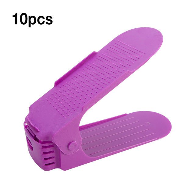 10pcs Durable Adjustable Shoe Organizer image 19