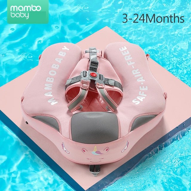 Solid Non-inflatable Baby Swimming Ring Float Swim Trainer Sunshade image 28