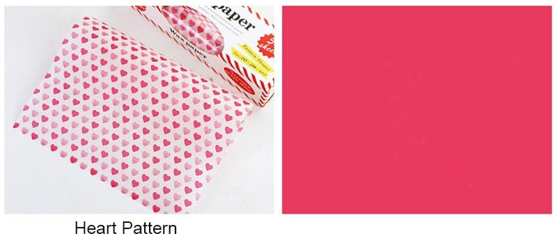 50Pcs/Lot Wax Paper Food Grade Grease Paper Food Wrappers |Wrapping Paper For Bread Sandwich Burger Fries | Oilpaper Baking Tools image 3