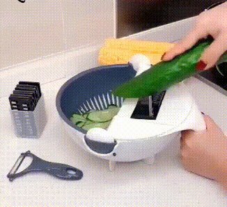 Multifunctional Rotate Vegetable Cutter image 5
