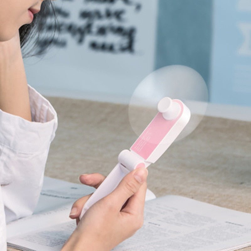 USB Pocket Foldable Fans | Electric Portable Small Fan | Desktop Electric Fan image 13
