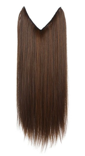 SARLA Halo Invisible Wire Synthetic Hair Extension-No Clip image