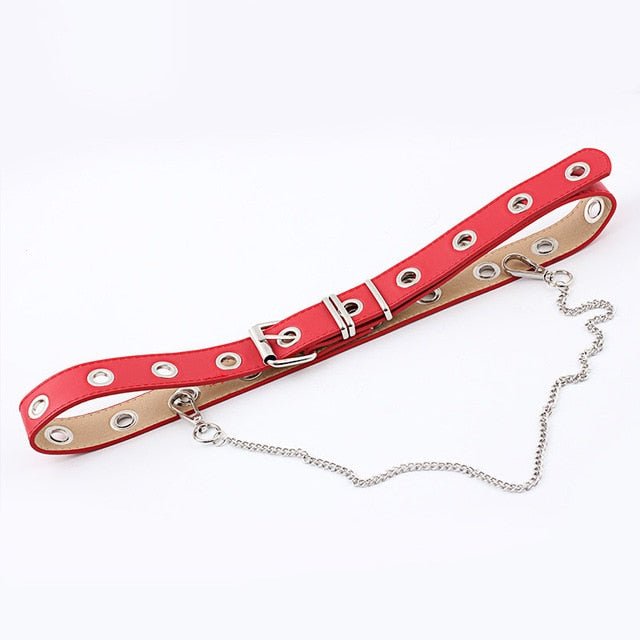 Best YBT Women Belt | PU Leather Metal Heart Pin Buckle Belt | Waistband Women Belt image
