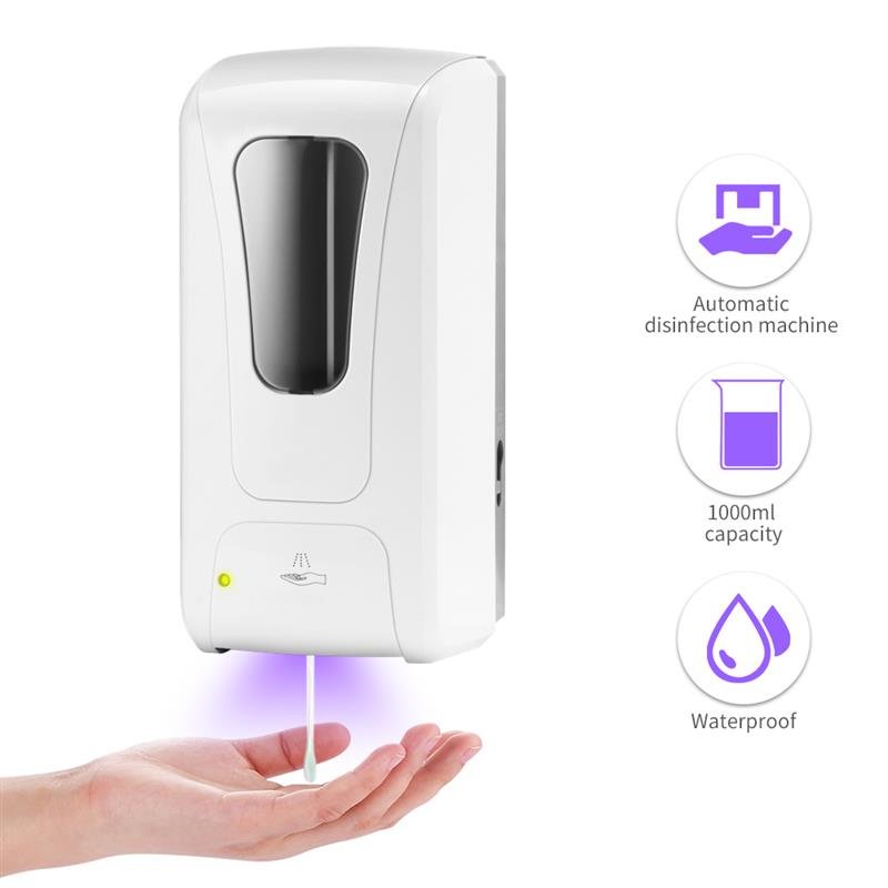 1000ML Automatic Touchless Hand Sanitizing Disinfection Machine image 5