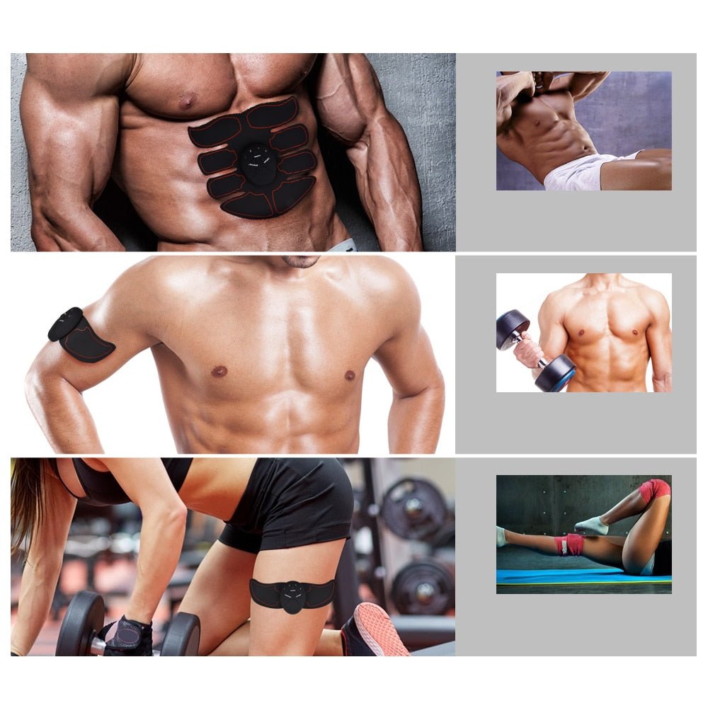 Ems Abdominal Muscle Trainer Abs Trainer Ems Hip Trainer Muscle Stimulator Abs Fitness Butt Waist And Thigh Trainer Men Women image 16