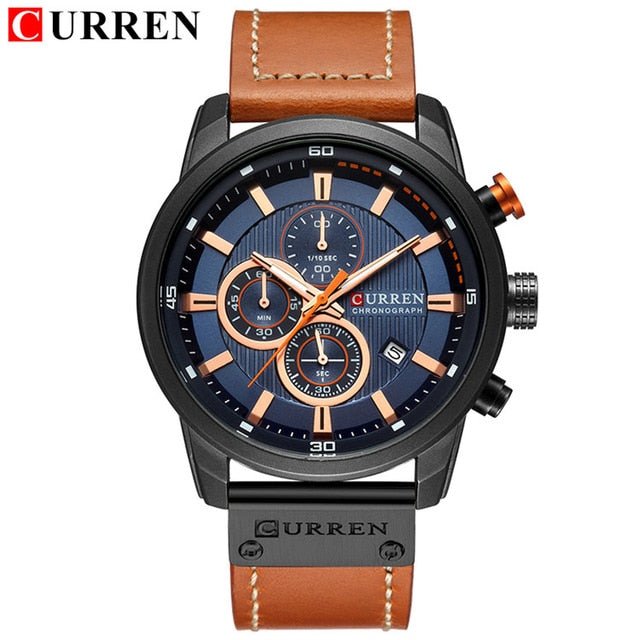 Top Brand Luxury Chronograph Quartz Watch image 4