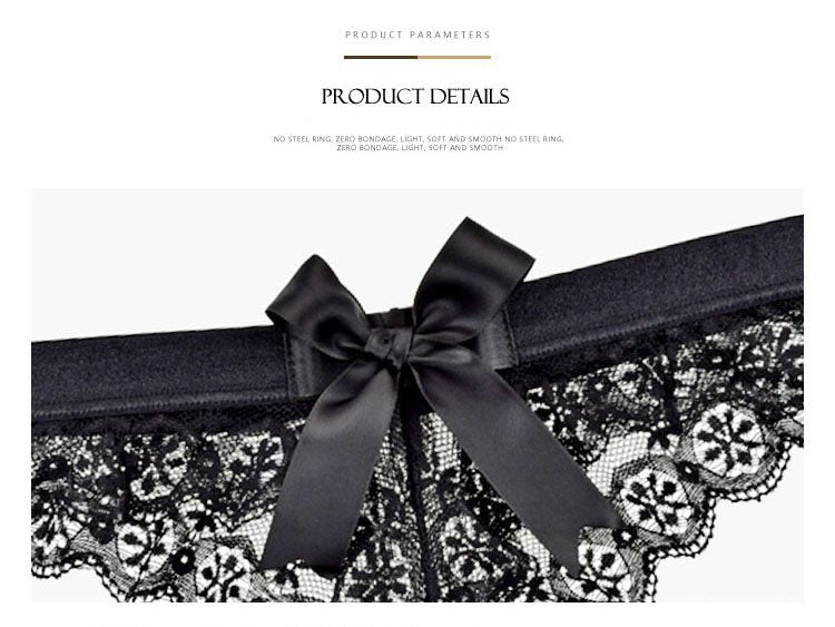 Amazing Women Lingerie G String Lace Underwear Sexy Thong Panties image 10