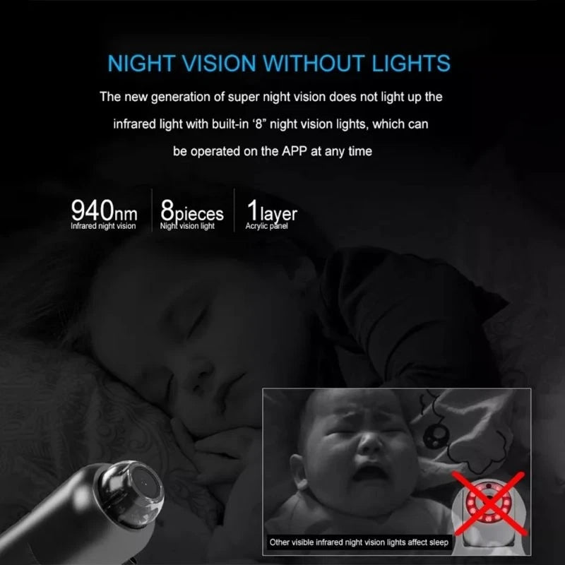 NEW X5 Mini HD 1080P Wireless Wi-Fi Camera ‚Äì Compact, with Cyclic Recording for Home & Outdoor Camping image 7