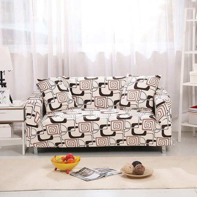Elastic Stretch Sectional Sofa Slipcovers image 47