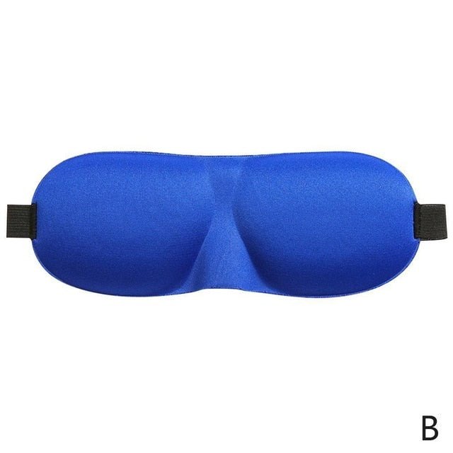 Soft Portable Sleeping Travel Eye Mask - as the picture 3 image