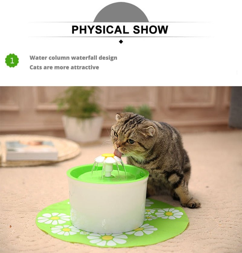 Automatic Pet Water Fountain Dispenser | Cat Drinking Water Dispenser image 4