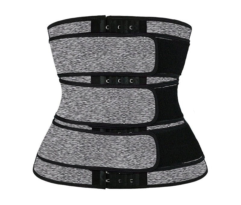 Neoprene Sauna Waist Trainer Corset Sweat Belts Body Shaper Slimming Corset Weight Loss Compression Trimmer Belt for Women image 18