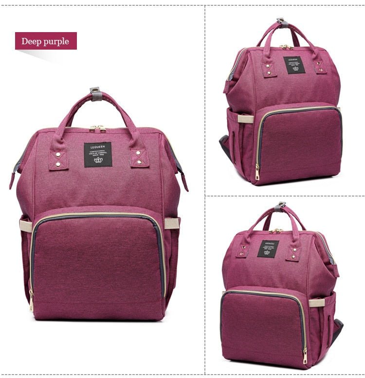 Baby Multipurpose Diaper Travel Backpack Bag image 73