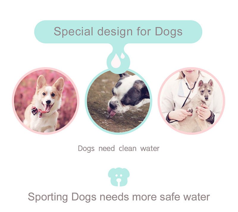 Portable Dog Water Bottle | Puppy Cat Drinking Bowl | Portable Pet Water Bottle image 4