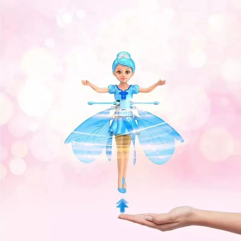 Children's Flying Doll Dancing Simulation Helicopter Gesture Induction Machine Rotating Flying Toy Luminous Toy Gift image 2