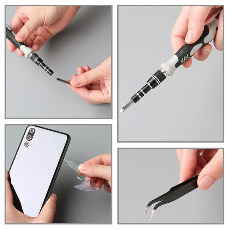 KALAIDUN 112 in 1 Magnetic Screwdriver Bit Torx Multi Mobile Phone Repair Tools Kit image 5