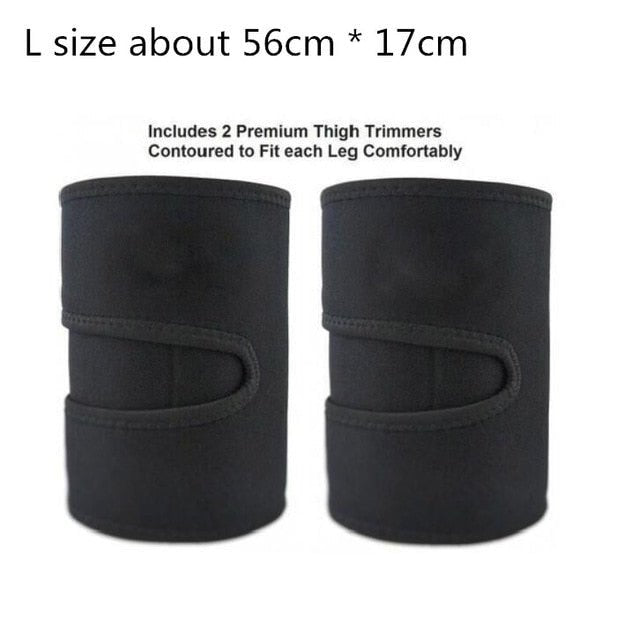 Neoprene Leg Shaper and Thigh Trimmers - Black without box L image